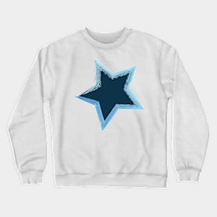 Blue Stars Crewneck Sweatshirt